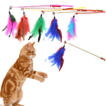 Практичные игрушки для кошек Экономичные забавные пластиковые игрушки для прыжков домашних котят