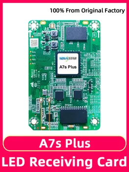 Novastar A7s Plus Полноцветный светодиодный дисплей Приемная карта для светодиодного экрана Плата синхронного управления Малый интервал