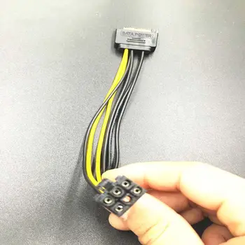 контактный кабель питания Кабель разветвителя питания Графический шнур питания Кабель питания SATA Кабель адаптера SATA Кабель питания видеокарты
