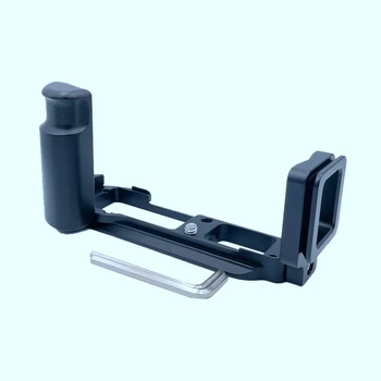 Комплект аксессуаров для быстросъемной пластины L-образной пластины для камеры Olympus OMD EM10 EM10II с ЧПУ Алюминиевая рукоятка