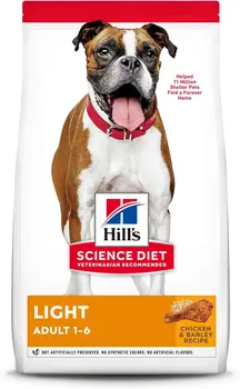 Сухой корм для собак Hill's Science Diet, взрослый, легкий для здорового веса и контроля веса, мешок 30 фунтов