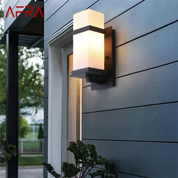 · AFRA Наружные настенные бра Лампа Классический свет Водонепроницаемый IP65 LED для дома Крыльцо Вилла