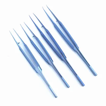 Офтальмологические пинцетные щипцы Титан 16 см / 18 см Офтальмологические хирургические инструменты для глаз