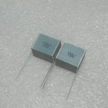 5 шт./лот 100 В 10 мкФ 106k 106 Дж Многоуровневый неиндуктивный конденсатор с частотным разделением