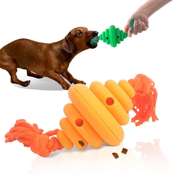  Новые товары для домашних животных Игрушка Собака Разлив Мяч Сотовая Форма Антислезная Веревка Интерактивная Дистанционная Бросок На Открытом Воздухе Игрушка