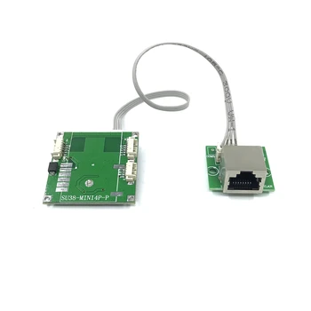 Mini PBCswitch модуль PBC OEM мини-размер 3/4/5 портов 10/100 Мбит/с Сетевые коммутаторы Печатная плата Модуль коммутатора мини-Ethernet