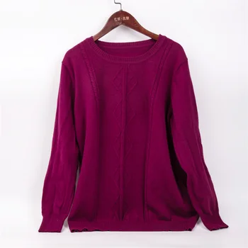 Женский кашемировый свитер 100% чистый цвет пуловер повседневный зимний теплый Pashm пуловер с круглым вырезом свитера