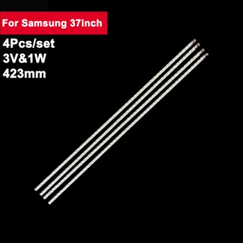 4 шт. 423 мм 3 В светодиодные ленты подсветки для Samsung 37 дюймов SLED 2010SVS37_50 120 Гц REV1.2 T370FBE2-DA