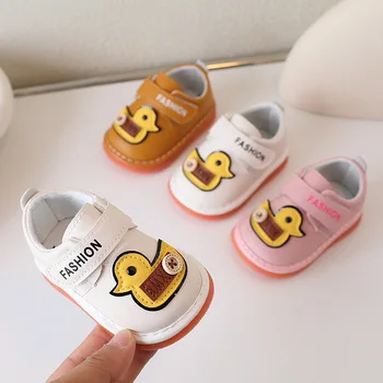 Весна и осень мальчик мягкая соль обувь для малышей детская одиночная обувь 0-1-2 года девочка называется обувью
