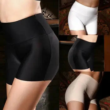 Новые женские мягкие хлопковые бесшовные безопасные короткие брюки с высокой талией, горячая распродажа, женские летние шорты под юбкой, дышащие колготки