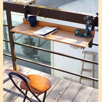 Современная наружная подставка для ноутбука Балкон Водонепроницаемый компьютерный стол Складной дизайн Стол для чтения Многосценные применимые офисные столы