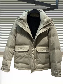 Мужская тактическая осенне-зимняя хлопковая куртка с капюшоном Теплое пальто Горная ветровка Свободная повседневная военная верхняя одежда