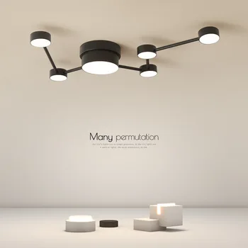 Личность Творческий минималистичный потолочный светильник Большая Медведица Простой современный потолочный светильник для гостиной и спальни