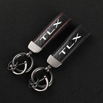  Новая мода автомобильная веревка из углеродного волокна кожаный брелок для ключей для автомобильных аксессуаров Acura TLX