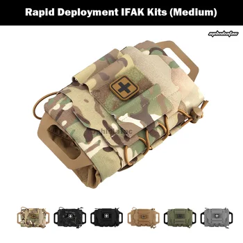 OphidianTac Rapid Deployment IFAK Kit Tactical Medium Molle Medical Pouch Outdoor Hunting Military Emergency Survival Bag
