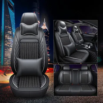 Лучшее качество! Полный комплект чехлов на сиденья автомобиля для Honda HR-V 2021-2014 прочная дышащая эко подушка сиденья для HRV 2019, бесплатная доставка