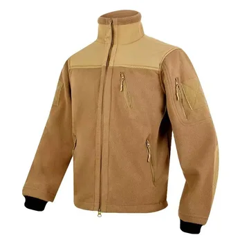 Sharkskin мужская осенне-зимняя флисовая флисовая куртка внутренняя майка на открытом воздухе толстая теплая куртка