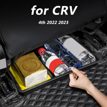 для Honda CRV CR-V 6th 2022 2023 Аксессуары для украшения салона автомобиля, ящик для хранения днища сиденья, панель для хранения