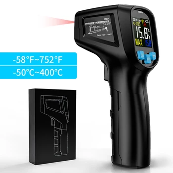 Бесконтактный инфракрасный термометр Портативный ИК-термометр Лазерный пирометр Тепловизор Промышленные цифровые термометры