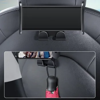 1 шт. Автомобильный держатель для мобильного телефона для Tesla Model 3 Y Авто заднее заднее сиденье Подставка для планшета Крепление для смартфона Автомобильные аксессуары