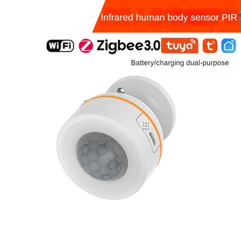  Умный датчик движения присутствия человека Zigbee 3.0 Smart Life App Control Home Security And Automatically Tuya Human Sensor Прочный