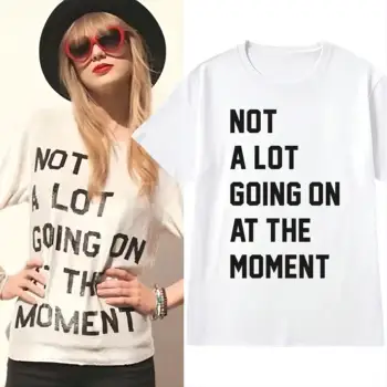 Новая модная футболка с принтом письма для фанатов подарочная одежда для девочек футболка Taylor Kids Boys Tshirt Винтаж Женский Swift с коротким рукавом