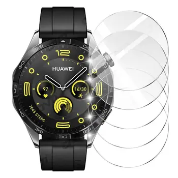 1 шт./2 шт. Защитная пленка для экрана с защитой от царапин Аксессуар для смарт-часов 9H HD 2.5D Прозрачное для Huawei Watch GT4 41 мм / 46 мм