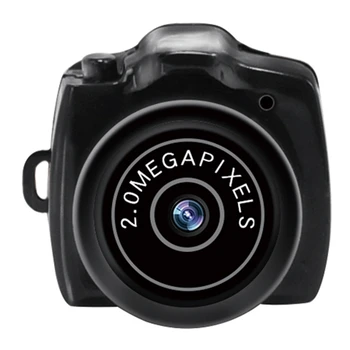 Крошечная мини-камера HD Видео Аудио Рекордер Веб-камера Y2000 Видеокамера Маленькая Секретная Безопасность Няня Авто Спорт Мини Камера