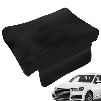  Автомобильная накладка на подлокотник Накладка на центральную консоль автомобиля с сумкой для хранения Подушка из искусственной кожи для комфорта и защиты Универсальная