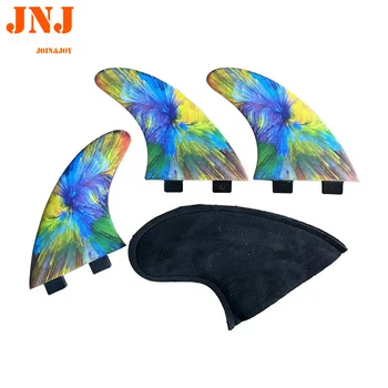 JNJ-FCS I Доска для серфинга из стекловолокна, ребро G7, подруливающее устройство большого размера