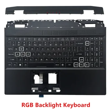 Новинка для Acer NITRO5 AN515-58 AN515-58G N22C1 Верхняя крышка подставки для рук с RGB-подсветкой Клавиатура / Петли Крышка