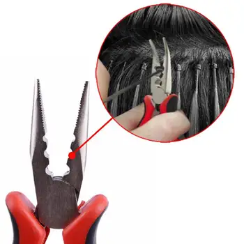 Щипцы для удлинения 3 отверстия Аксессуары для наращивания Плоскогубцы Капсулы для волос Щипцы для наращивания волос Плоскогубцы Набор инструментов