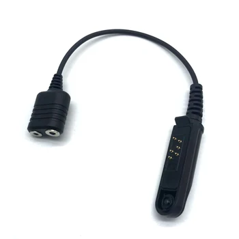 Адаптер Аудиокабель Baofeng UV-9R Plus Водонепроницаемый радиоприемник на 2-контактный гарнитура Динамик Микрофон для UV-9R Plus UV-XR Walkie Talkie Talkie