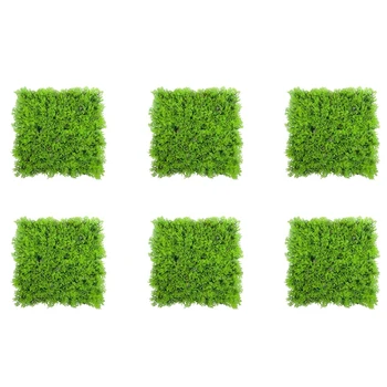6X Искусственная искусственная вода Водная зеленая трава Растение Газон Аквариум Пейзаж
