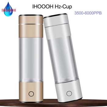 5000PPB Генератор водородной воды Антивозрастной ионизатор IHOOOH H2-Cup с электролизом Перезаряжаемые мини-концентраторы водорода Pure H2